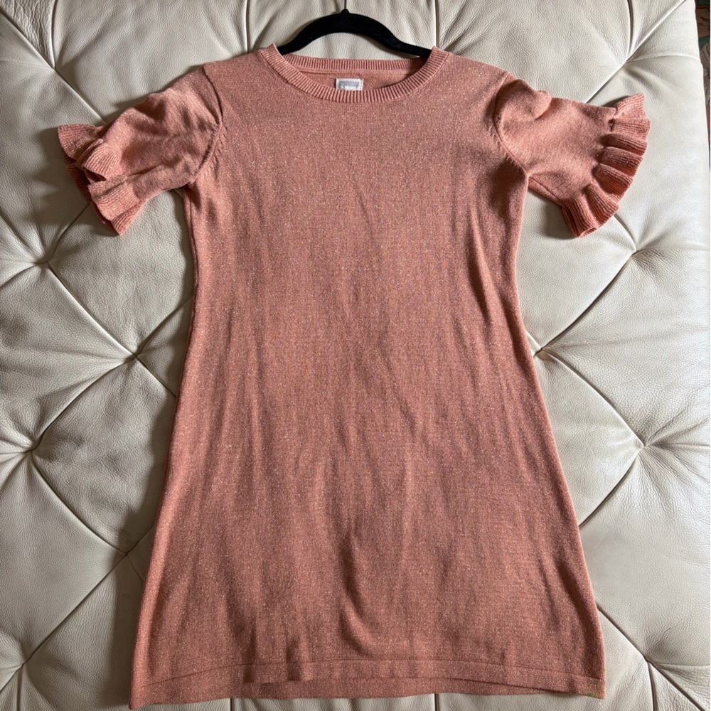 Gymboree Pink Ruffle Sleeve Dress